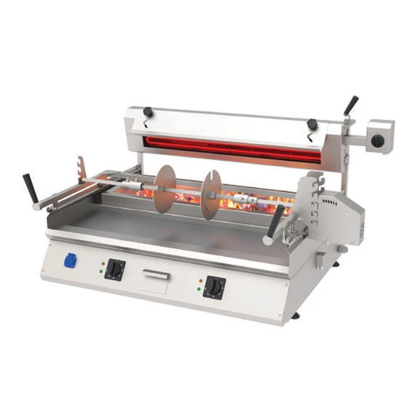Atalay ACAG-02 Yatay Et Pişirme Makinesi Cağ Kebabı Elektrikli - 400 V ürün görseli 1