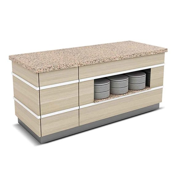 Empero GLT.NTR.04 Galata Nötr Servis Ünitesi 160x90x90 cm ürün görseli 1