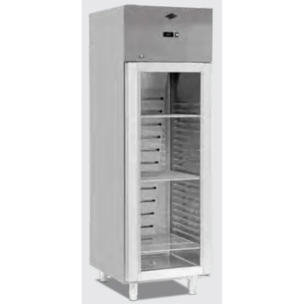 Empero EMP.70.80.03-CLS Klasik Model Buzdolabı Camlı Dik Tip - 700x800x2050 ürün görseli 1