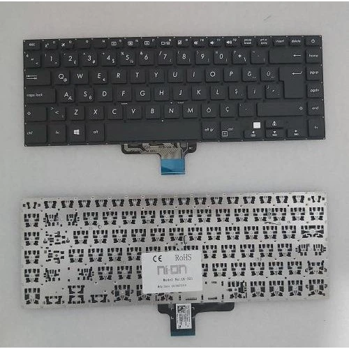 Nion Asus VivoBook S15 S510U S510UA uyumlu Notebook Klavye (TR) ürün görseli 1