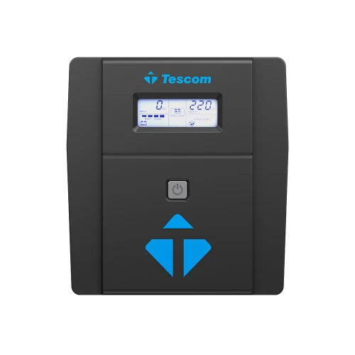 TESCOM LEOAP 1000VA Line Interactive UPS 900020312 2x7A Akü ürün görseli 1
