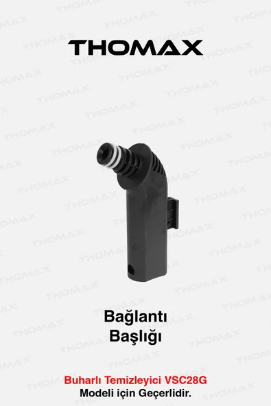 THOMAX VSC28G Buharlı Temizleyici Yer Bağlantı Aparatı Başlık 3 ürün görseli 1