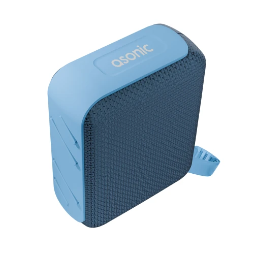 ASONIC AS-03, MAVI, 5W, BT/USB/TF/TWS, 1200mAh Batarya, Bluetooth V5.3, Kablosuz, Tasinabilir, Speaker ürün görseli 1