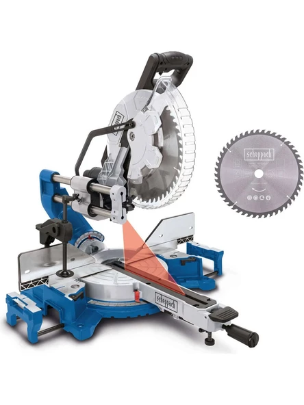 Scheppach HM305SL Kızaklı Gönye Kesme Makinası 2000W - 5901223901 ürün görseli 1