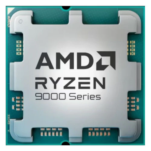 AMD RYZEN 5 9600 6 Core, 3,80-5.20GHz, 38Mb Cache, 65W,  AM5 Soket, TRAY, Dahili Grafik VAR, Fan YOK ürün görseli 1