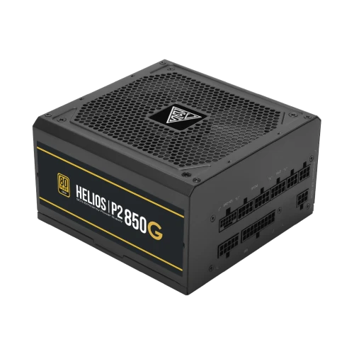 GAMDIAS HELIOS P2-850G, 850W, 80+ Gold, Full Modüler, Aktif PFC, GAMING, ATX, Power Supply PSU ürün görseli 1