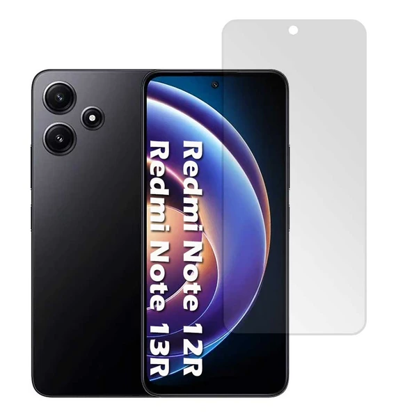 Xiaomi Redmi Note 12R / 13R Uyumlu Nano Cam Ekran Koruyucu ürün görseli 1