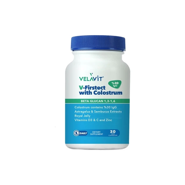 V-Firstect with Colostrum 30 Kapsül ürün görseli 1