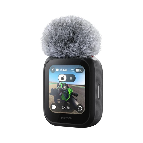 Insta360 Gps Preview Remote With Built-In Mic - Resim 5