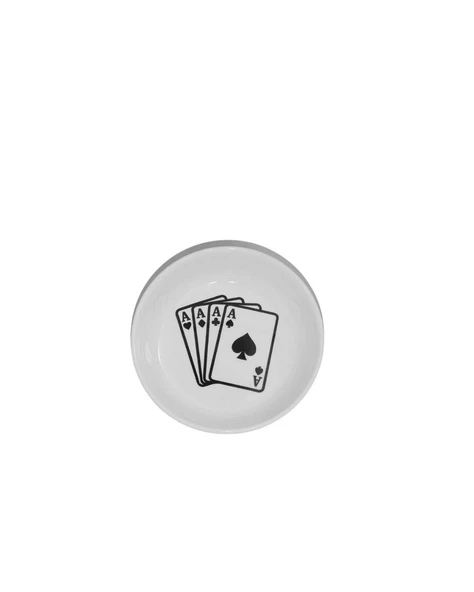 Raccoon Eco005 Poker Seramik Mama Ve Su Kabı 250ml ürün görseli 1