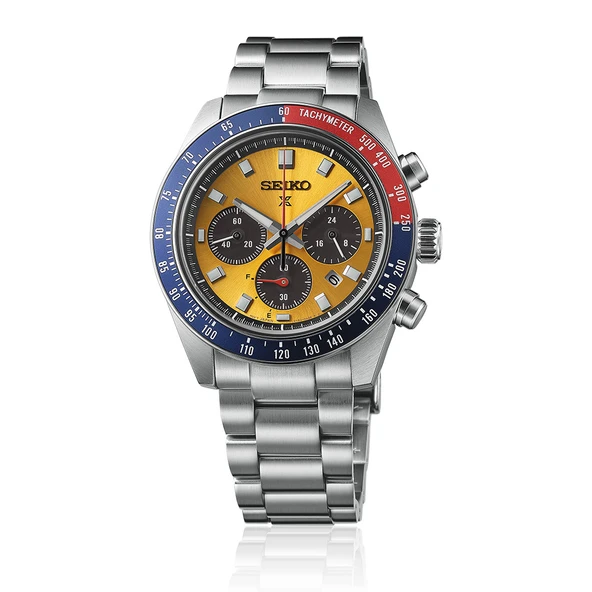 Seiko SSC947 Tachymeter Solar Mekanizma Safir Çizilmez Cam 10 Atm Suya Dayanıklı Metalik Renk Erkek Kol Saati ürün görseli 1