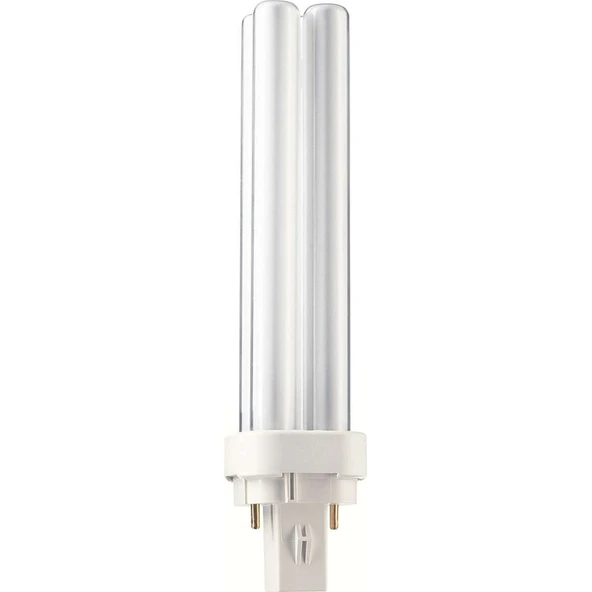 MASTER PL-C 18W/827/2P 1CT/5X10BOX 2700K Günışığı Enerji Tasarruflu Ampul ürün görseli 1