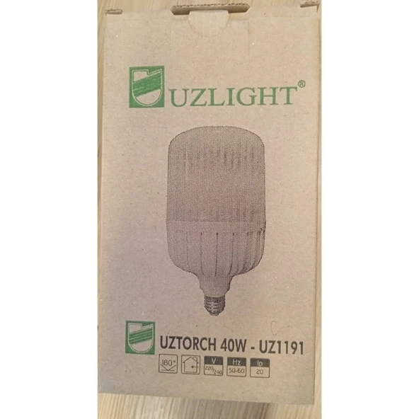 Beyaz Işık LED Ampul 40W ürün görseli 1
