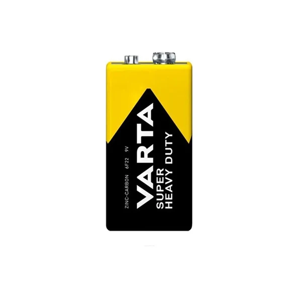 Varta Çinko Karbon Pil - 9V ürün görseli 1