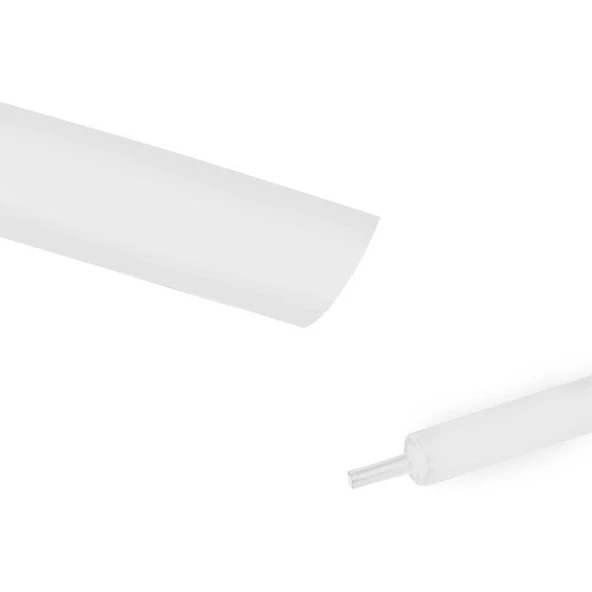 Daralan Makaron 19.1mm- 20MM Şeffaf 1mt (1 Metre) ürün görseli 1