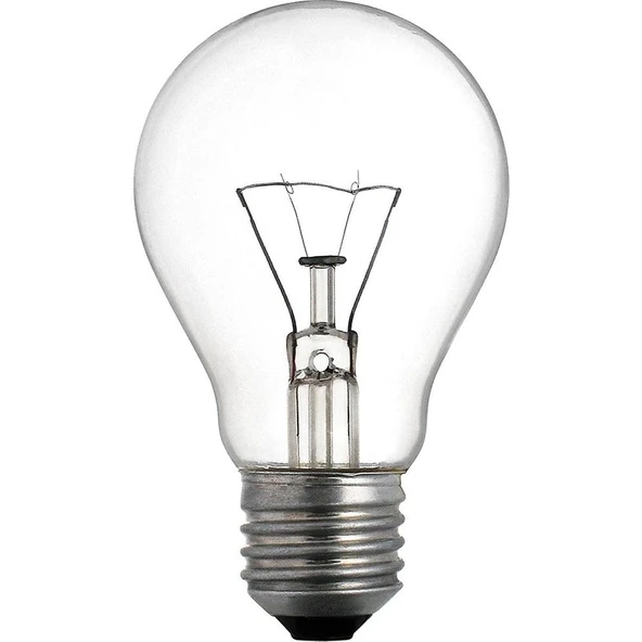 General Elektrik-Edison Ge 40-60 W Akkor Flamanlı Normal Ampul 10'lu Paket ürün görseli 1
