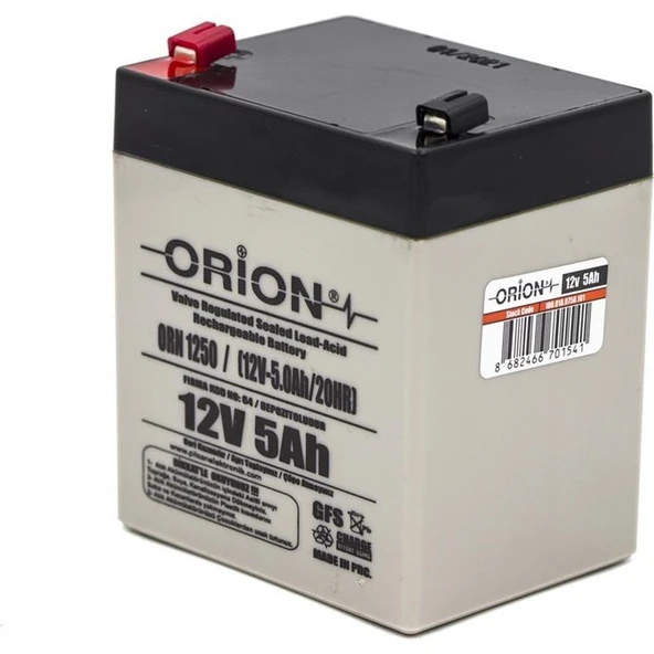 Orbus 12V 5Ah Bakımsız Kuru Akü ürün görseli 1