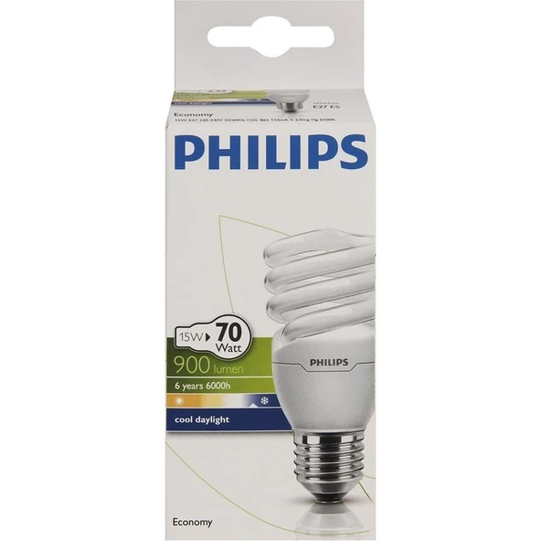 Vale Philips 15 Watt Tasarruflu Ampul Beyaz ürün görseli 1