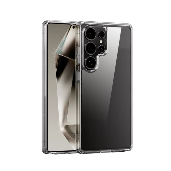 Samsung Galaxy S22 Ultra Crystal Clear Şeffaf Silikon Kılıf ürün görseli 1