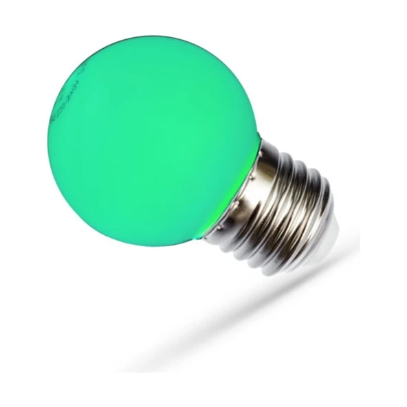 Osaka Light 1 Watt E27 Duylu LED Ampul Yeşil ürün görseli 1