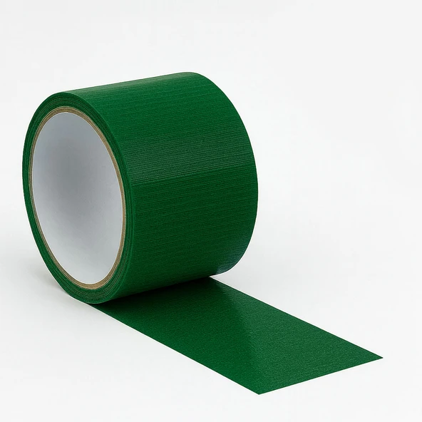 Yeşil Tamir Bandı 100 mm x 10 mt Çok Amaçlı Güçlü Yapışkanlı Suya Dayanıklı Onarım Yalıtım Bandı ürün görseli 1