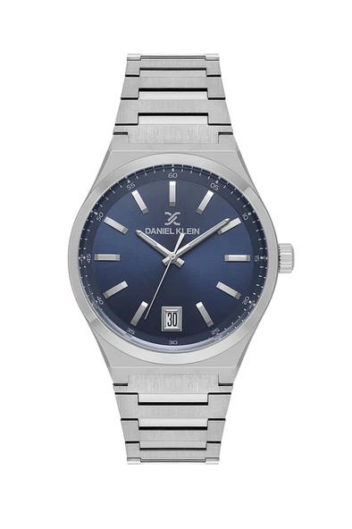 Daniel Klein DK.1.14061-7 Metal Kasa Metal Kordon Takvimli Metalik Renk Erkek Kol Saati ürün görseli 1