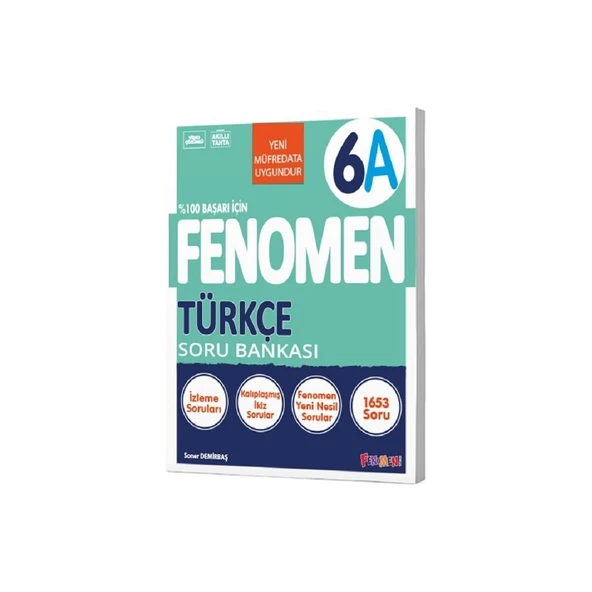 Fenomen Okul Yayınları 6. Sınıf Fenomen Türkçe A Soru Bankası ürün görseli 1