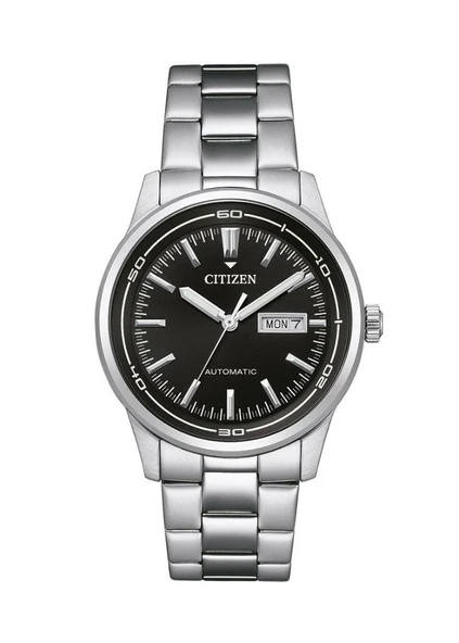 Citizen NH8400-87EE Otomatik Mekanizmalı Çelik Kordon Çelik Kasa 10 ATM Suya Dayanıklı Metalik Renk Erkek Kol Saati ürün görseli 1