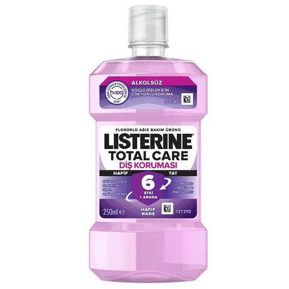 Listerine Total Care 6 Etki 1 Arada Ağız Bakım Ürünü 250 ml ürün görseli 1