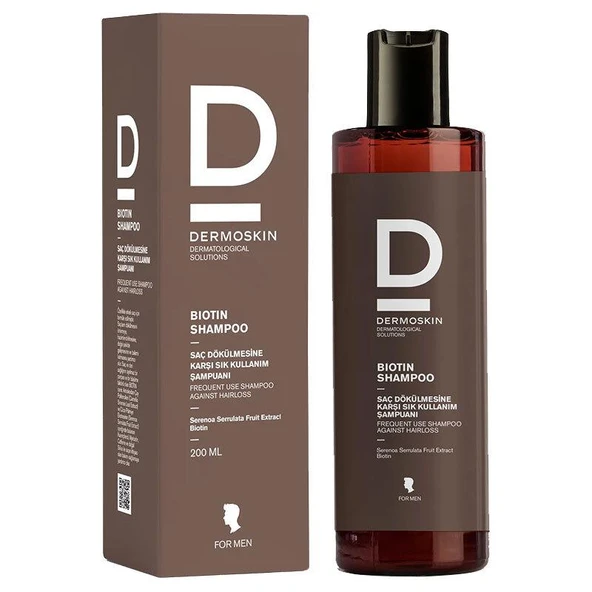 Dermoskin Biotin Shampoo For Women 200ml ürün görseli 1