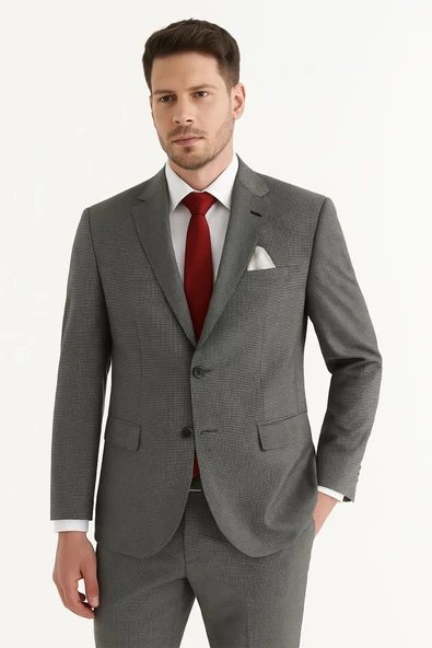 Erkek Tek Ceket Regular Fit - Resim 2