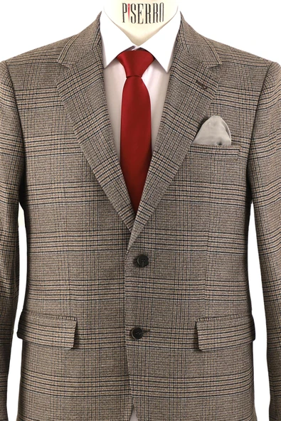 Erkek Tek Ceket Regular Fit - Resim 4