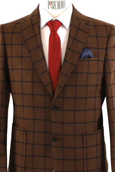 Erkek Tek Ceket Slim Fit - Resim 4