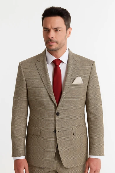 Erkek Tek Ceket Regular Fit - Resim 2