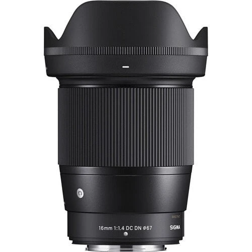 Sigma 16mm f/1.4 DC DN Contemporary Lens (Fujifilm X) "Resmi Distribütör Garantili" ürün görseli 1