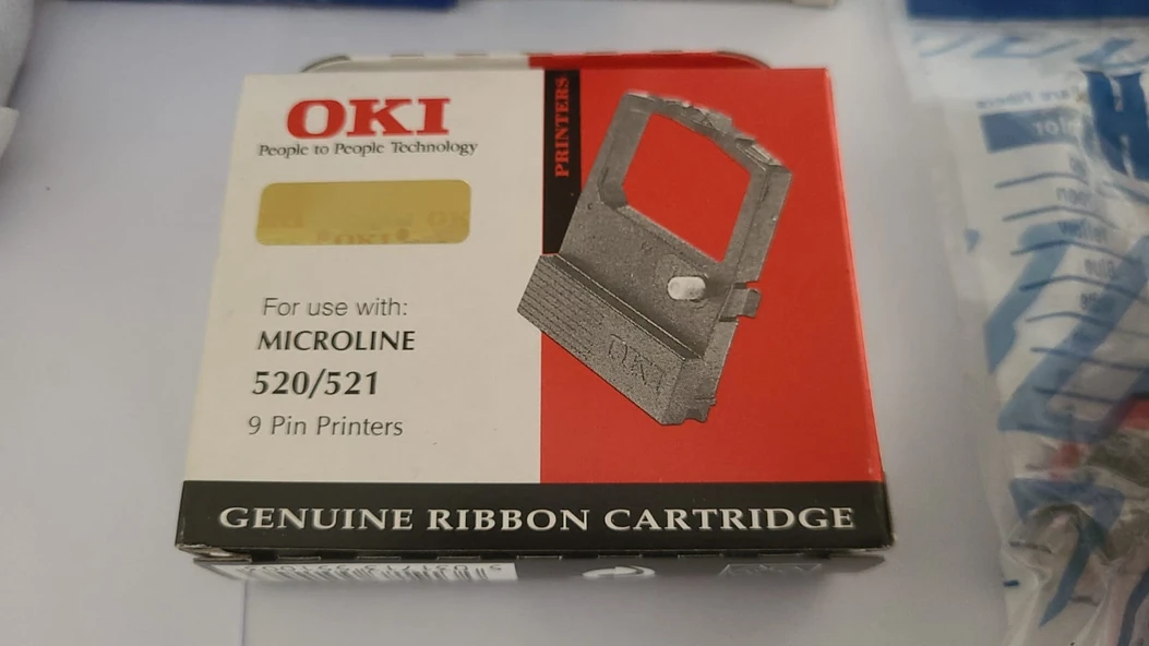 Oki Microline Ml520 ML 521  Şerit Nokta Vuruşlu Yazıcı Kartuş ORJİNAL ürün görseli 1