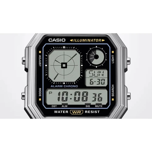 Casio A130WE-1ADF Unisex Kol Saati ürün görseli 1