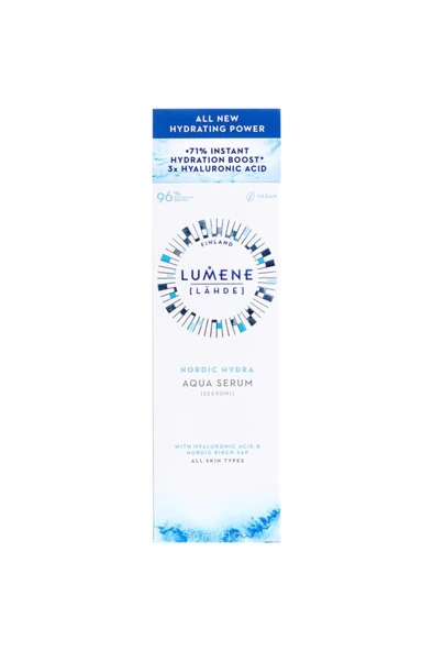 LUMENE Nordic Hydra Aqua Serum 30ml - Kutup Kaynak Suyu İçeren Nem Serumu ürün görseli 1