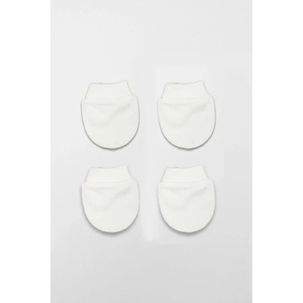 Bistyle 2li Penye Eldiven Basıc 90108 Ekru - Resim 3