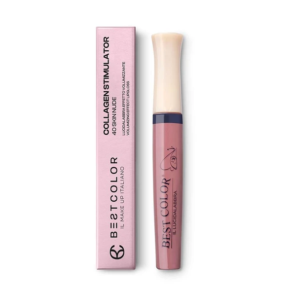 Best Color Collagen Stimulator Volumizing 40 Skin Nude Dudak Parlatıcısı ürün görseli 1