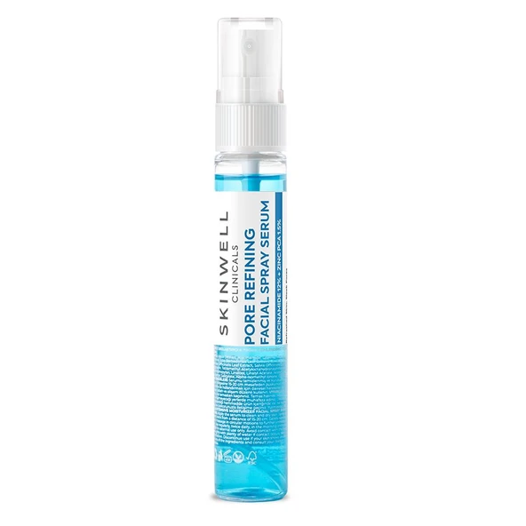 Skinwell Gözenek Sıkılaştırıcı ve Yoğun Nemlendirici Yüz Bakım Sprey Serum 25ML ürün görseli 1