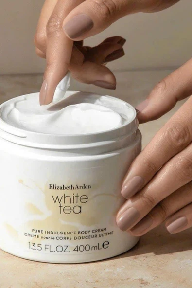 White Tea EDT 100ml & Body Cream 400ml 2li Set - Resim 4