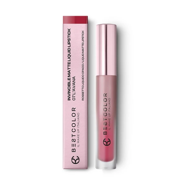Best Color Invincible Matte Liquid 07 Havana Likit Ruj 4ML ürün görseli 1