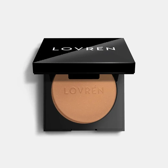 Lovren T1 Tanning Powder Natural Bronze Doğal Bronz Yüz Pudrası ürün görseli 1