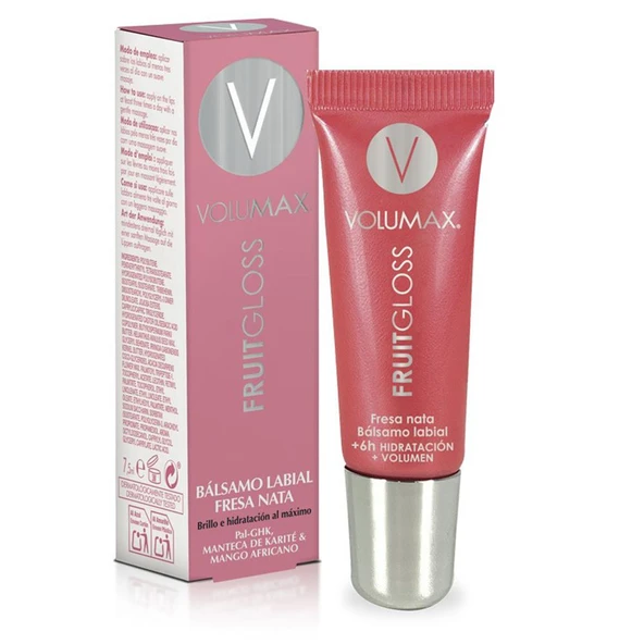 Volumax Fruit Gloss Çilek ve Krema Aromalı Dudak Parlatıcısı 7.5ML ürün görseli 1