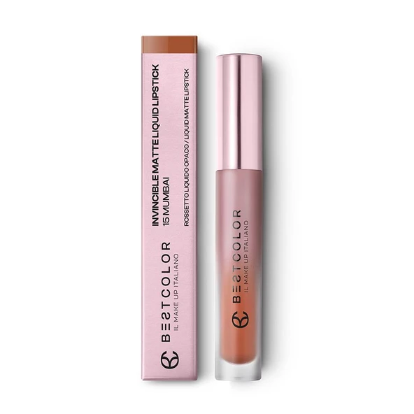 Best Color Invincible Matte Liquid 15 Bombay Likit Ruj 4ML ürün görseli 1