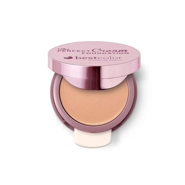 Best Color Kompakt Fondöten Pembe Altın A02 Fondöten ürün görseli 1
