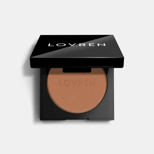 Lovren T2 Tanning Powder Power Bronze Koyu Bronz Yüz Pudrası ürün görseli 1