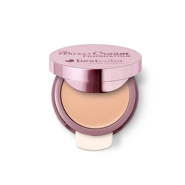 Best Color Kompakt Fondöten Pembe Altın A01 Fondöten ürün görseli 1