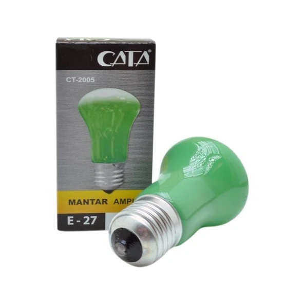 Fujika vb. 15W Mantar Gece Lambası Ampulu (Yeşil Işık) E27 ürün görseli 1